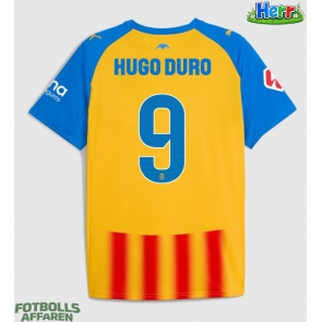 Valencia Hugo Duro #9 Tredje Tröja 2025-26 Kortärmad